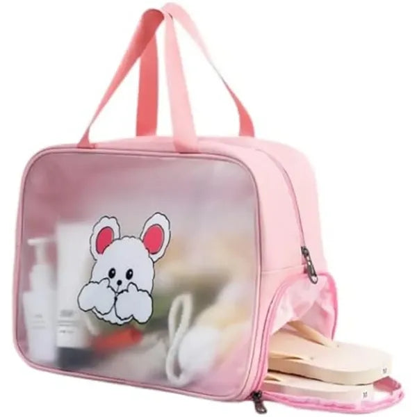 Waterproof Clear Travel Tote Bag for Beach Pool Gym