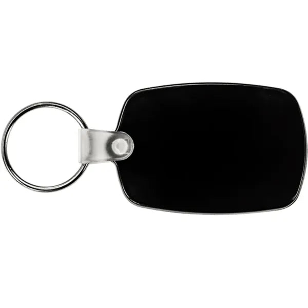Oval Soft Plastic Keychains