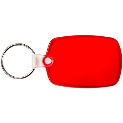 Oval Soft Plastic Keychains