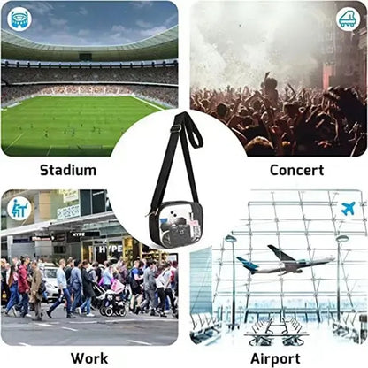 Clear Crossbody Bag Stadium Approved