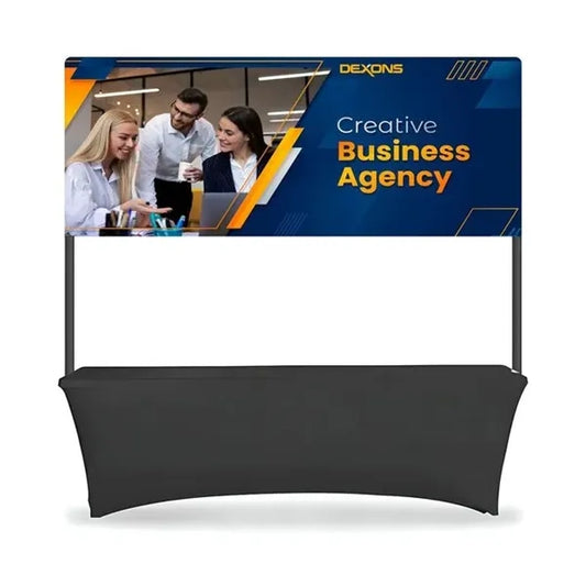 Table Top Banner - Half Display Package (8.04ft x 3.44ft)
