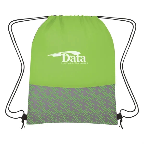 Bitmap Drawstring Backpack
