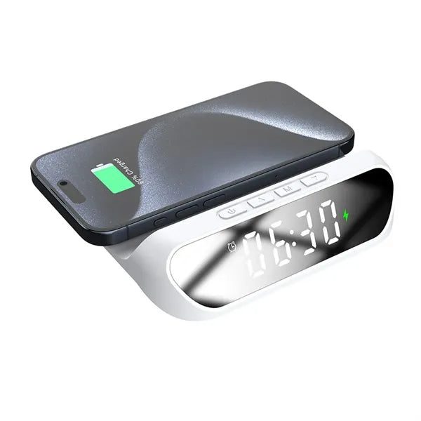 15W Charger with Digital Clock