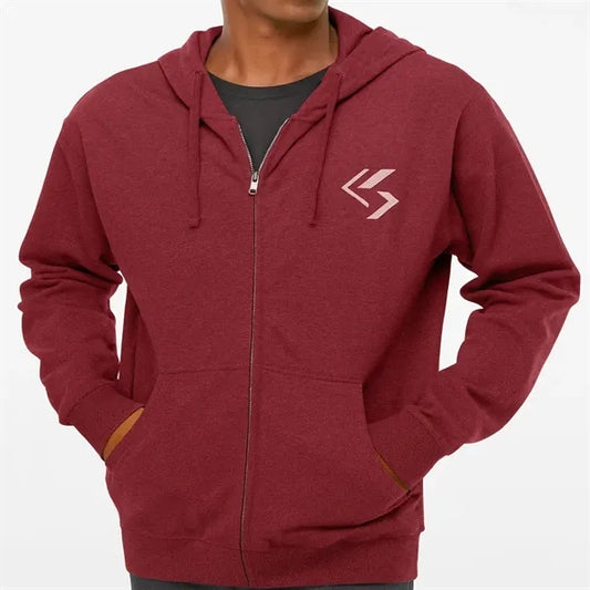 Adult and Kids Custom 7.4 Oz Cotton Full Zip Hoodie (DTF)