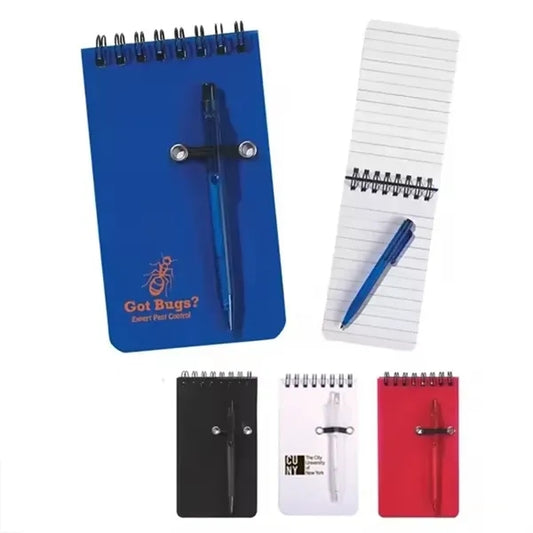 Spiral Jotter Notebook W/ Pen