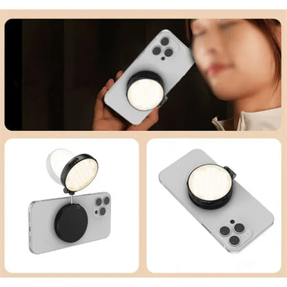 Magnetic Phone Selfie Light Portable LED Fill Ring Lamp