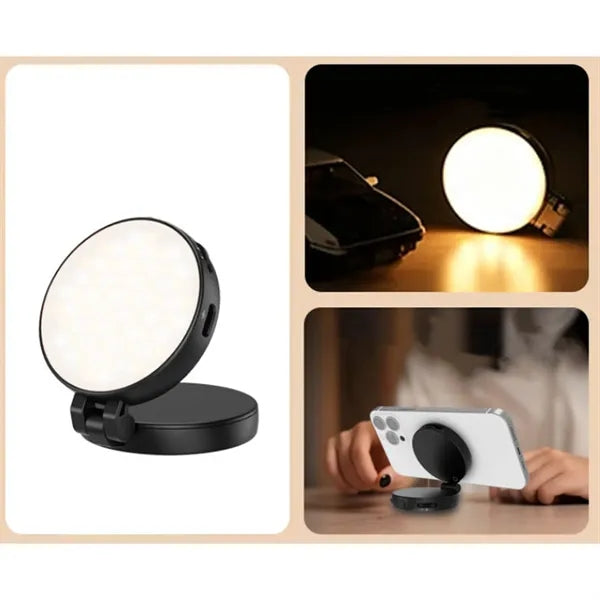 Magnetic Phone Selfie Light Portable LED Fill Ring Lamp