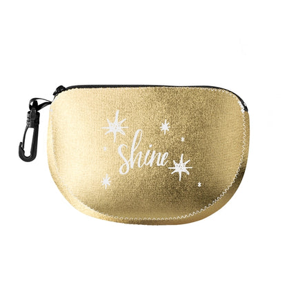 Metallic Neoprene Utility Bag