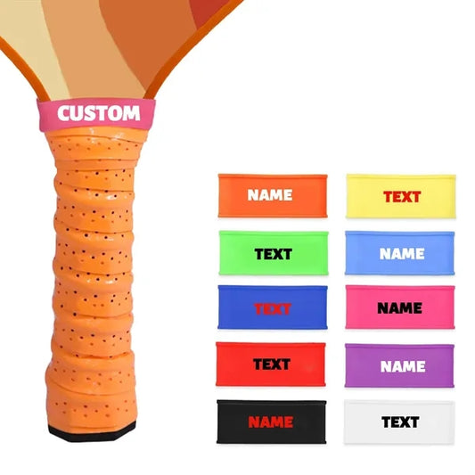 Personalized Pickleball Paddle Name Bands