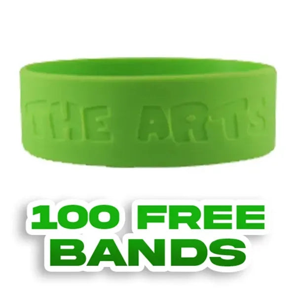 Debossed - 1 inch Wristband