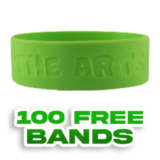 Debossed - 1 inch Wristband