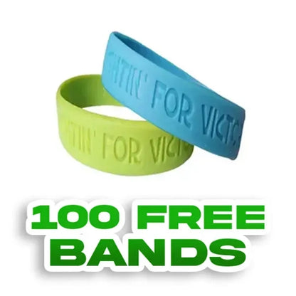Debossed - 1 inch Wristband-H
