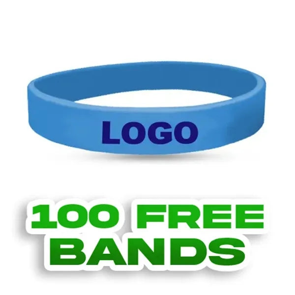 Custom Printed Silicone Wristbands-H