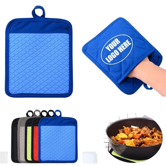 Kitchen Silicone Gloves Pocket Oven Mitts Hot Potter