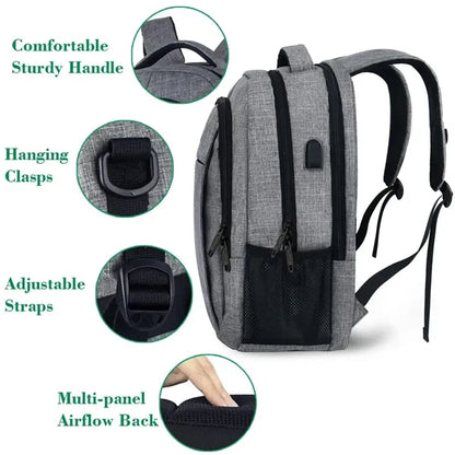 Business Anti Theft Slim Durable Laptops Backpack