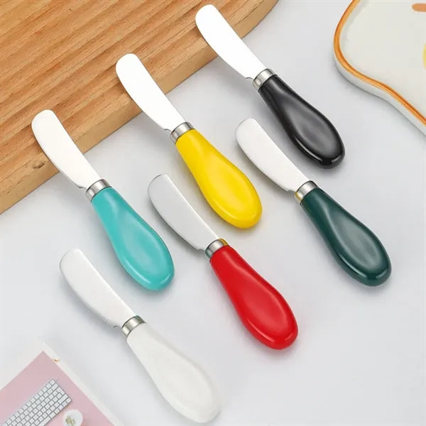 Butter Spreader With Porcelain Handle