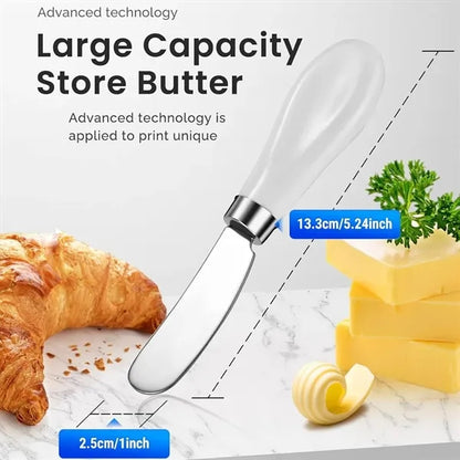 Butter Spreader With Porcelain Handle