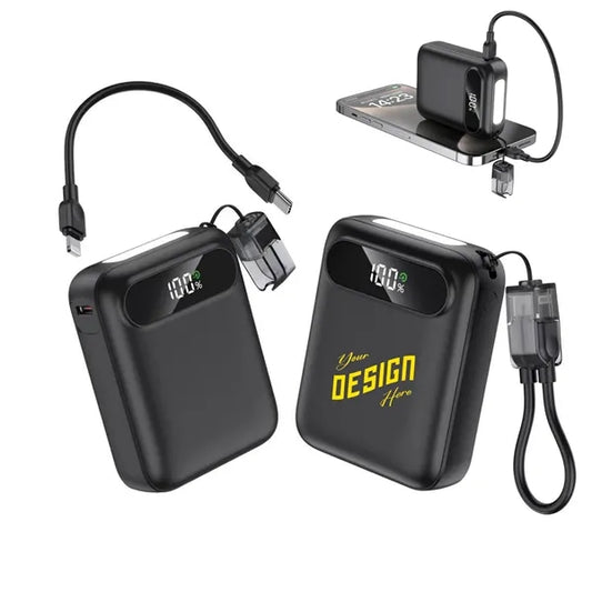 Portable Charger Power Bank with Flashlight