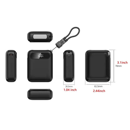Portable Charger Power Bank with Flashlight