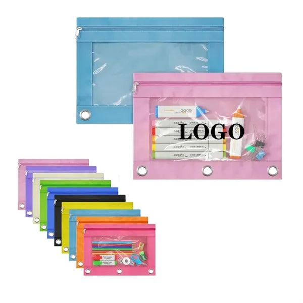 Three-Hole Oxford Cloth Pouch & Organizer