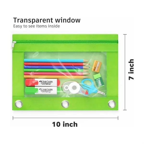 Three-Hole Oxford Cloth Pouch & Organizer