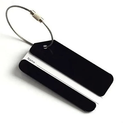 Business Aluminum Alloy Luggage Tag For Travel