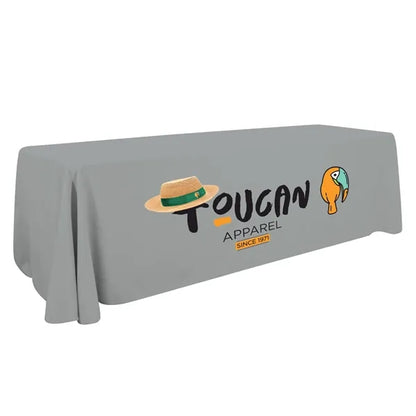 8' Economy Table Throw (Full-color Front Only)