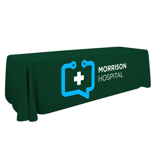 8' Economy Table Throw (Full-color Front Only)