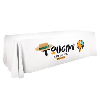 8' Economy Table Throw (Full-color Front Only)