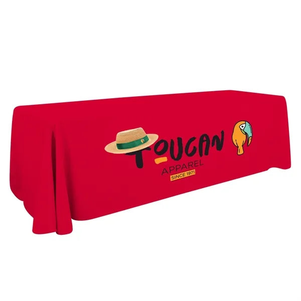 8' Economy Table Throw (Full-color Front Only)