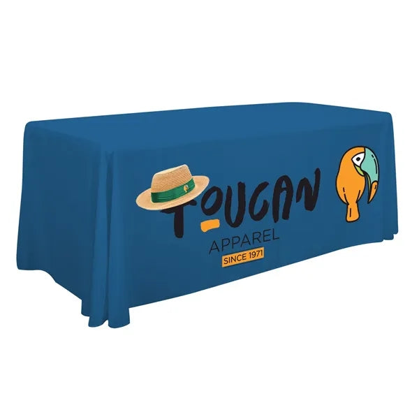 6' Economy Table Throw (Full-Color Front Only)