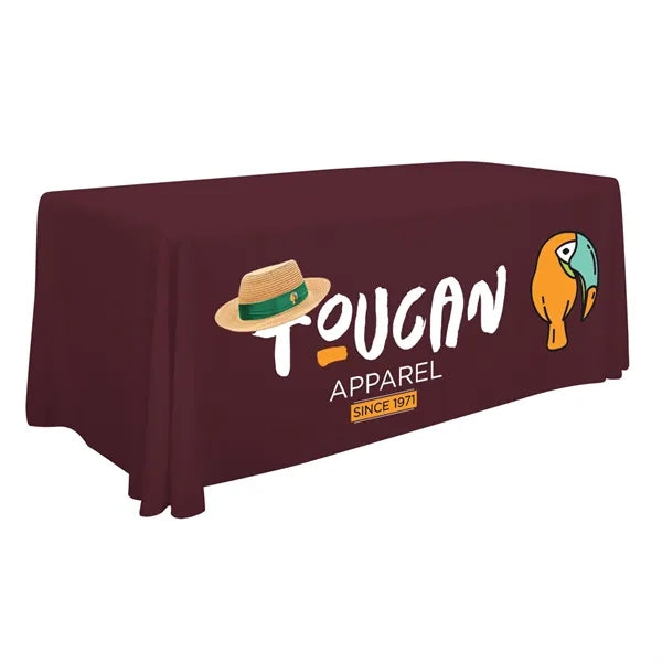 6' Economy Table Throw (Full-Color Front Only)
