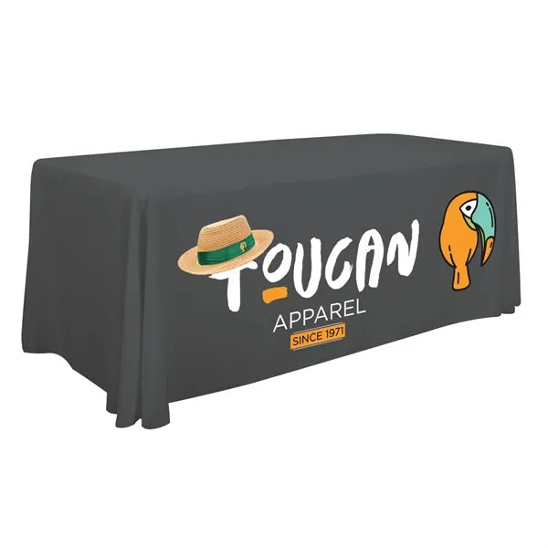 6' Economy Table Throw (Full-Color Front Only)