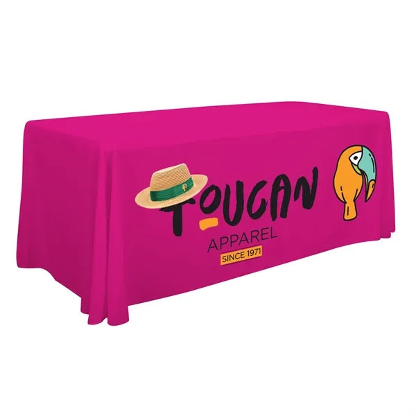 6' Economy Table Throw (Full-Color Front Only)