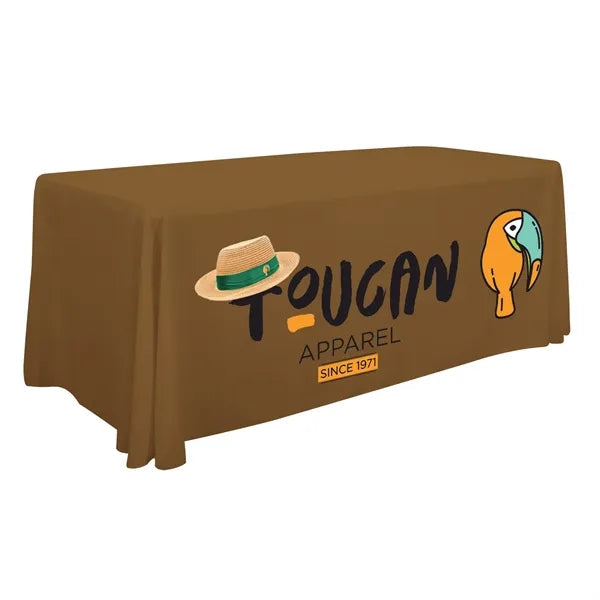 6' Economy Table Throw (Full-Color Front Only)