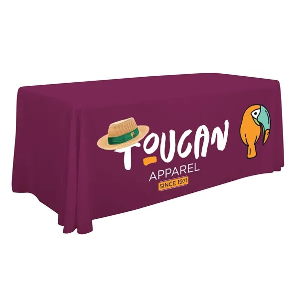 6' Economy Table Throw (Full-Color Front Only)