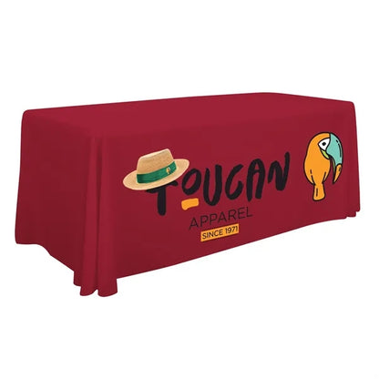 6' Economy Table Throw (Full-Color Front Only)
