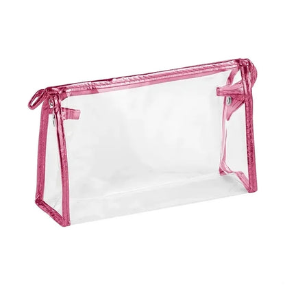 Clear PVC Clutch Bag with Zipper
