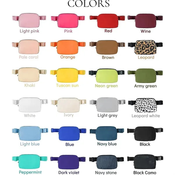 Fashionable Fanny Packs Waist Belt Bag