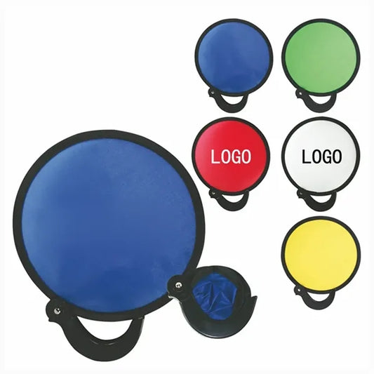 Foldable Style Handheld Round Folding Fan