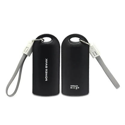 PU Leather Keychain Power Bank