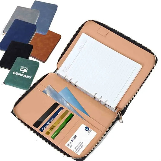 A5 Organizer Zippered Planner Binder Notebook