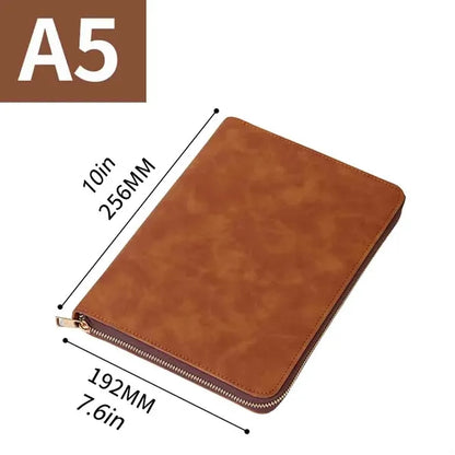 A5 Organizer Zippered Planner Binder Notebook
