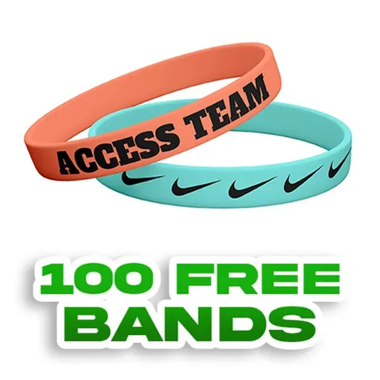 Custom Printed Silicone Wristbands-A