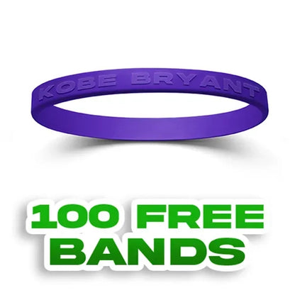 Embossed Silicone Wristbands