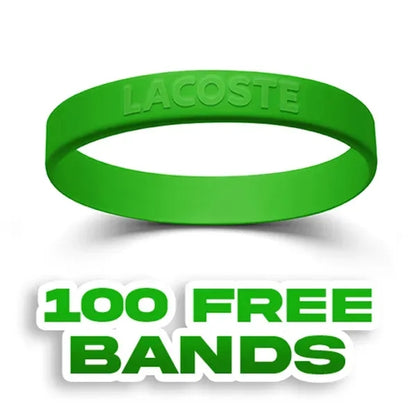 Custom Embossed Silicone Wristbands-A