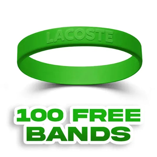 Custom Embossed Silicone Wristbands-A