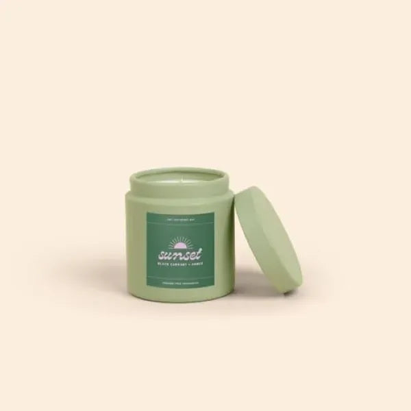 9 OZ LUXE TIN CANDLE - LABEL