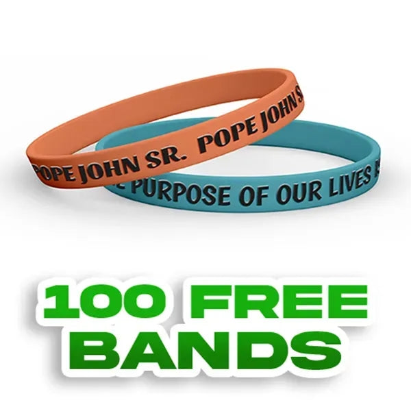 1/2 inch Embossed Printed Wristband-A