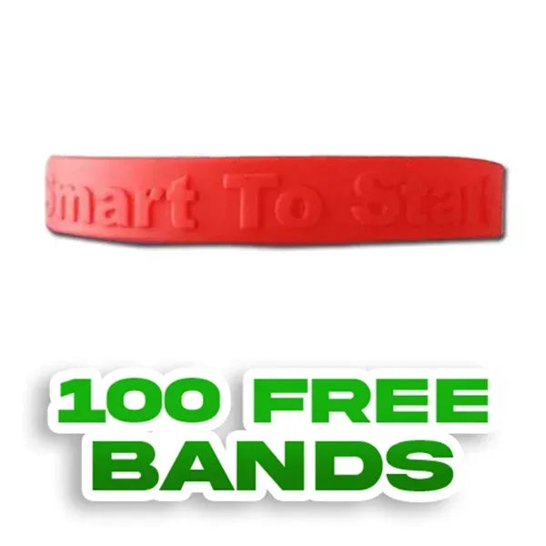 Custom Embossed Silicone Wristbands